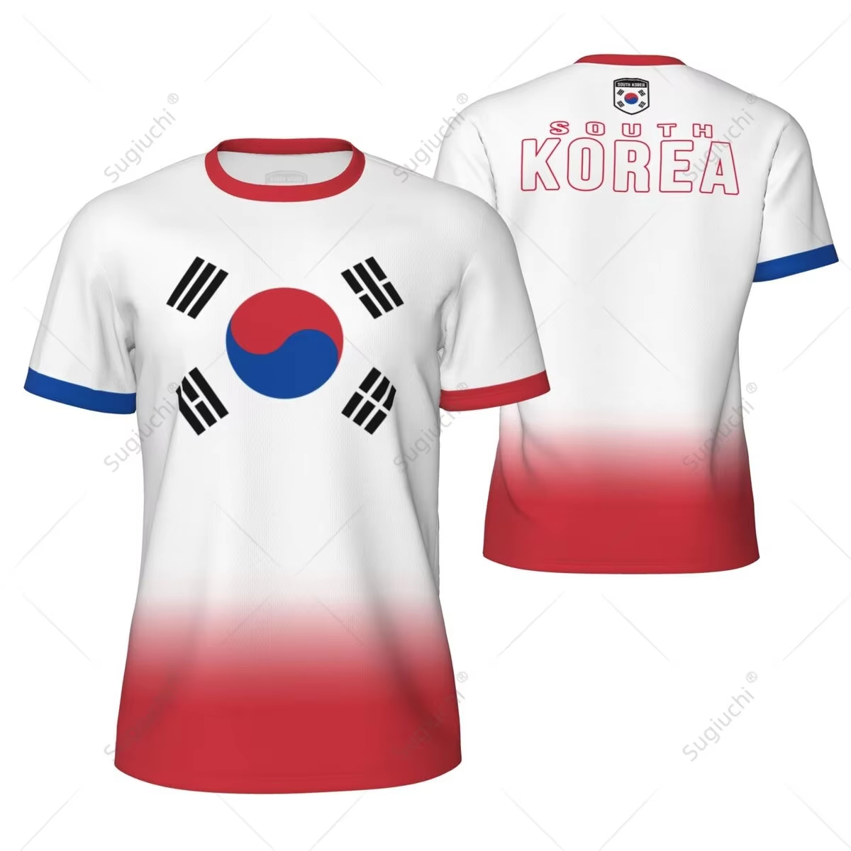Table Tennis Daily - Спортивная сетчатая футболка с флагом Южной