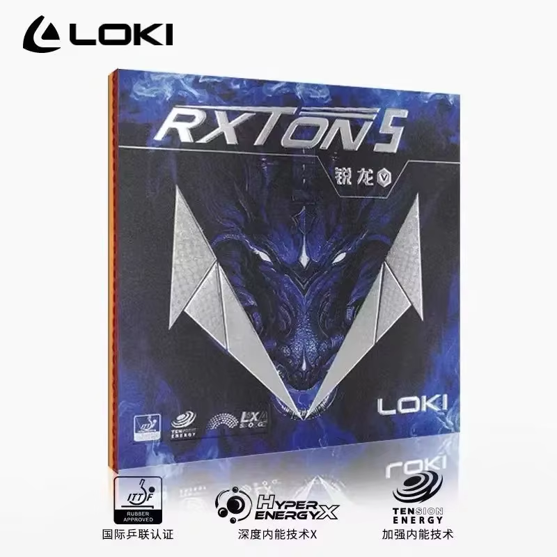 LOKI RXTON 5, высокоэластичная – обзор и цена Table Tennis Loki
